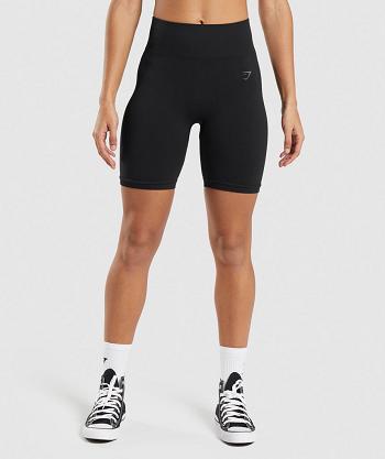 Pantalones Cortos Gymshark Flex Cycling Mujer Negras | CO 2783AHK